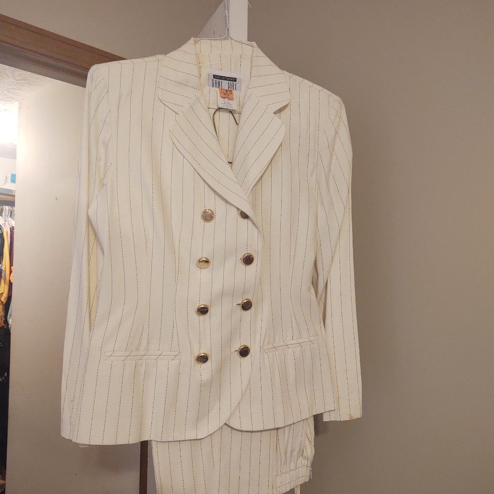 Pin Stripe Suit